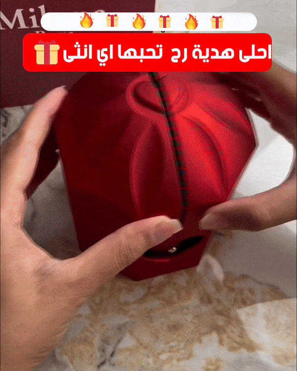 ❤️🔥قلادة وردة أبدية دوارة، هدية لا تُنسى